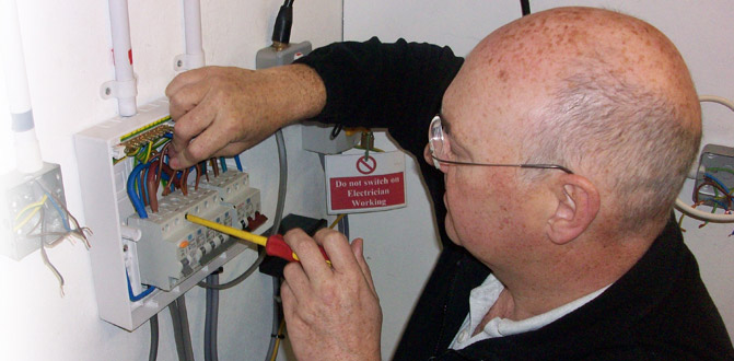 Is being an electrician hard on your body?