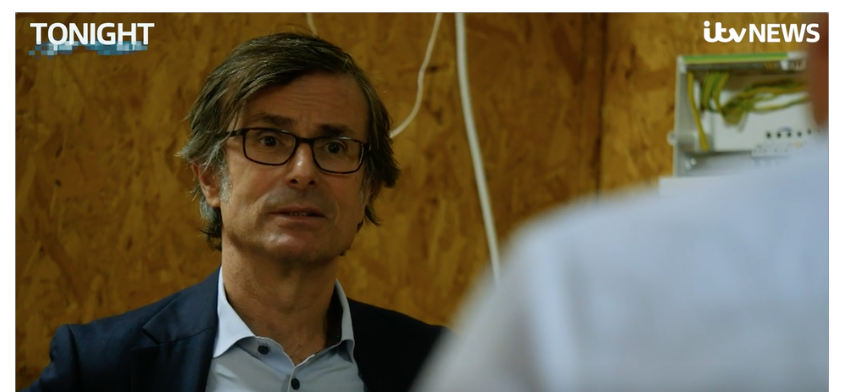 Robert Peston interviews Access Training on ITV