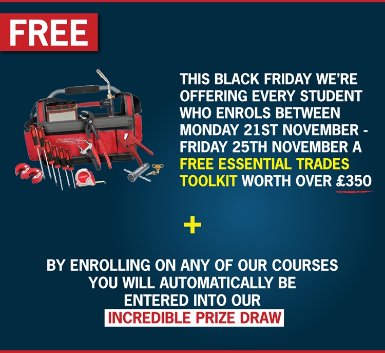 Black Friday: Enrol Now & Get a FREE Toolkit Worth £350