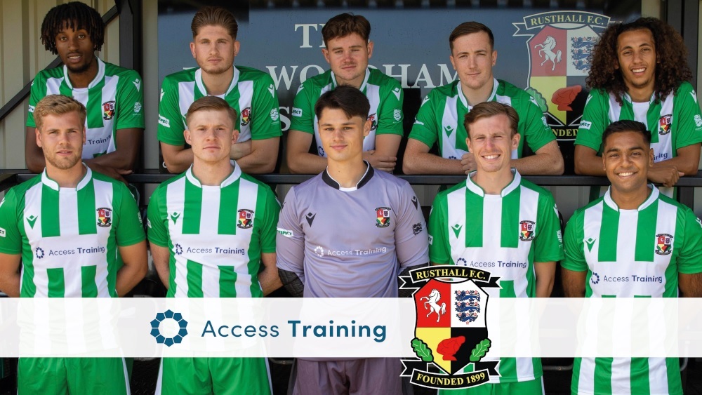 Rusthall Football Club, sponsored by Access Training
