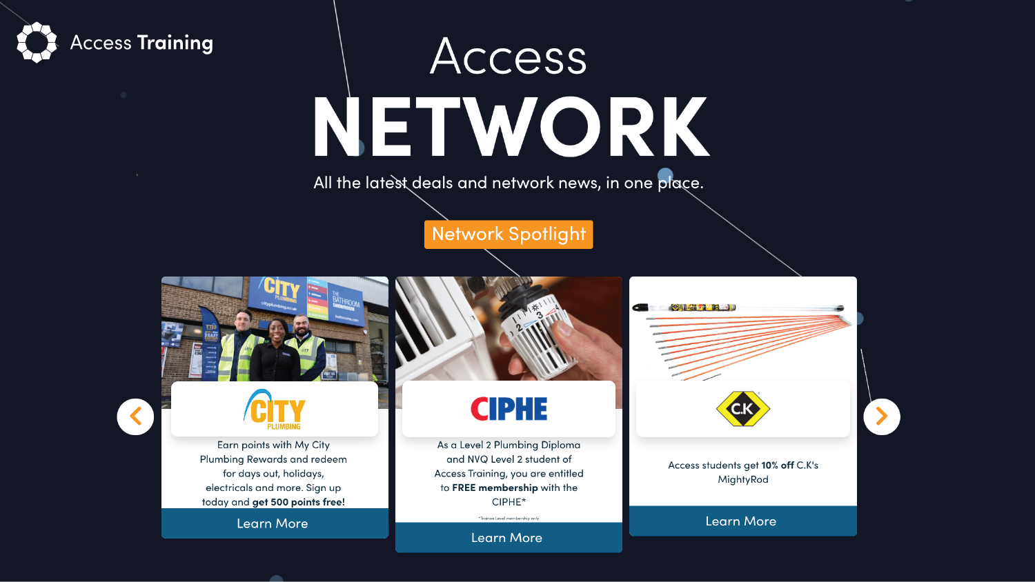 Access Network and Improved Student Portal: Bringing the Industry Together