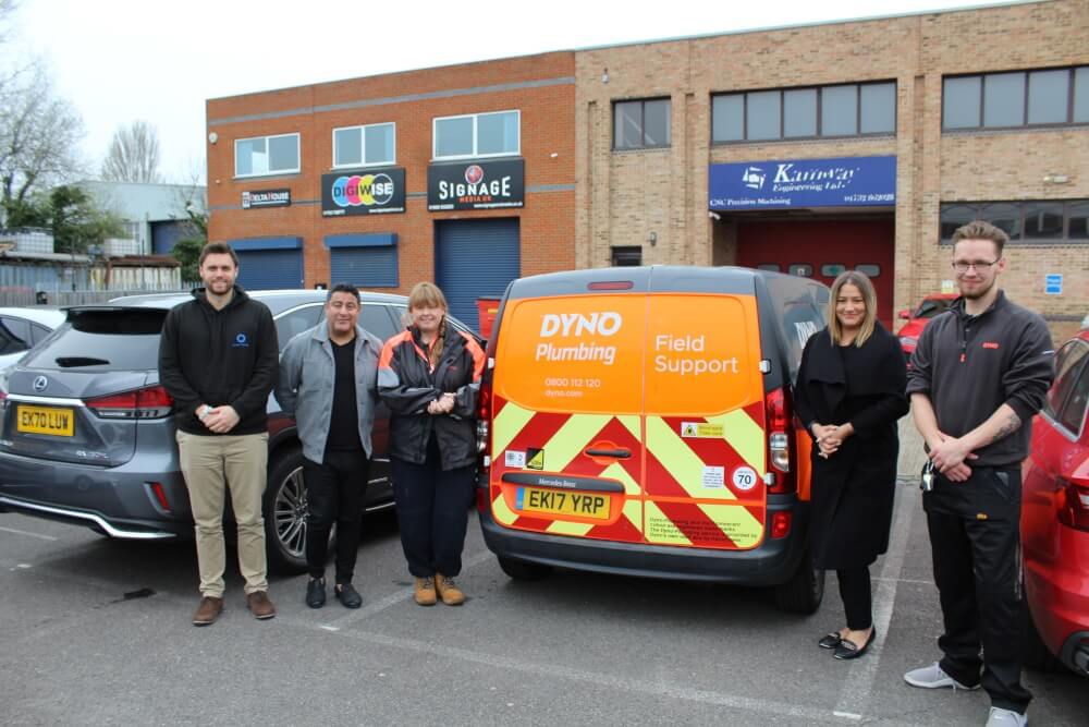 Access Training open day visit from Dyno Plumbing