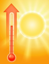 Summer temperatures